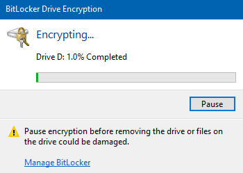 Encrypt USB Drive